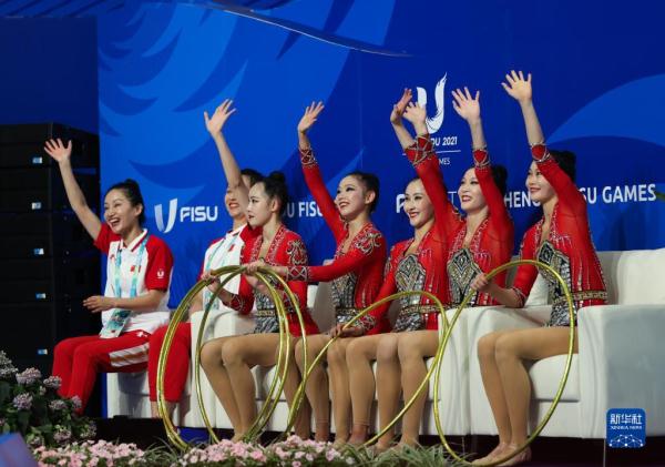 艺术体操——集体5圈操：中国队夺冠