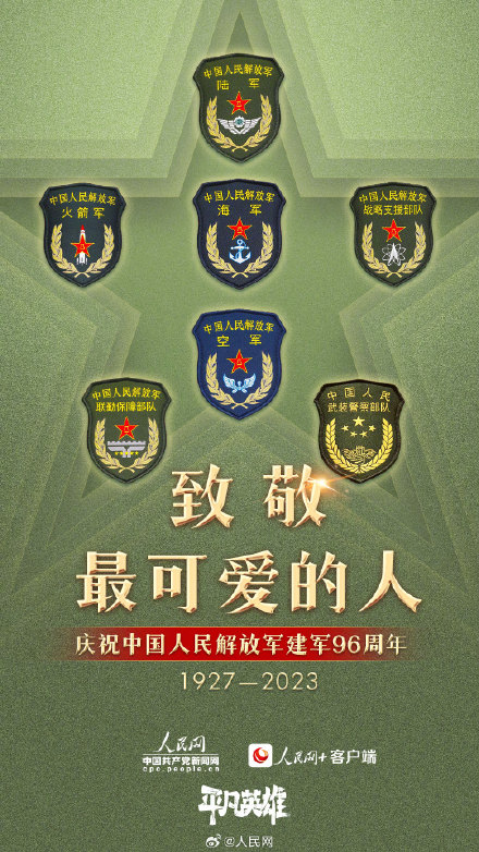 这就是中国军人的模样 这就是中国军人的模样