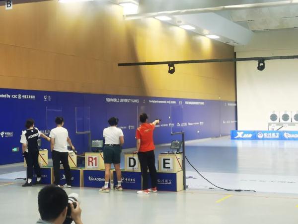 祝贺！成都大运会江西首金！