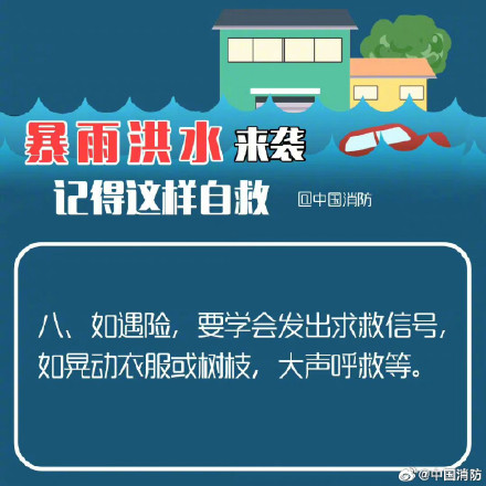 这份暴雨洪水自救指南详细又实用