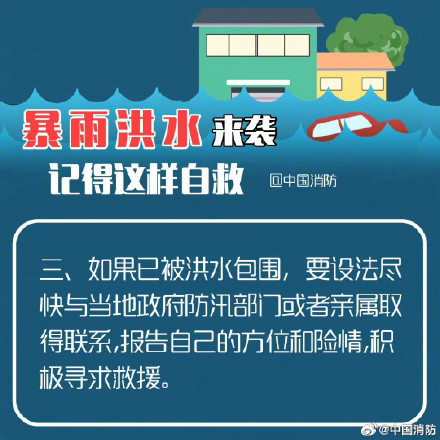 这份暴雨洪水自救指南详细又实用