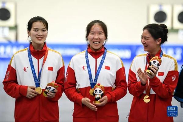 祝贺！成都大运会江西首金！