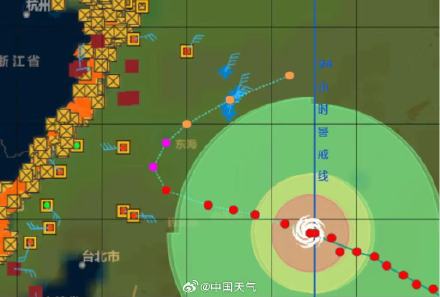 台风卡努已进入24小时警戒线 大风海浪风暴潮来袭 台风卡努已进入24小时警戒线 大风海浪风暴潮来袭