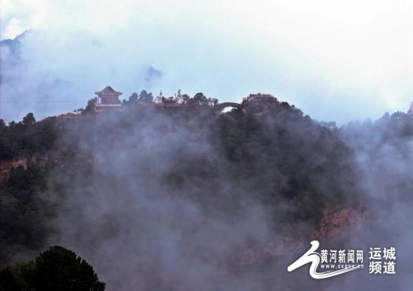 大美山西丨雨后初霁 五老峰现云海奇观