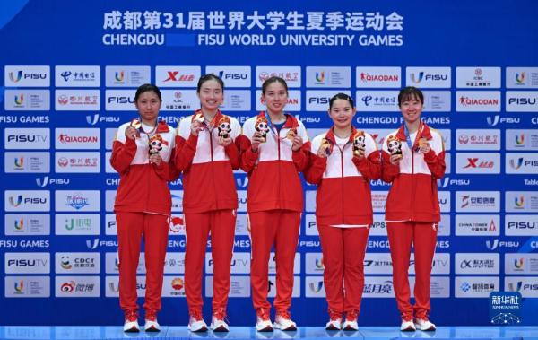 乒乓球——女子团体赛：中国队夺冠