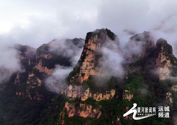 大美山西丨雨后初霁 五老峰现云海奇观