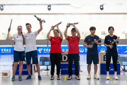 6金4银5铜！大运会射击收官之战中国队再夺金