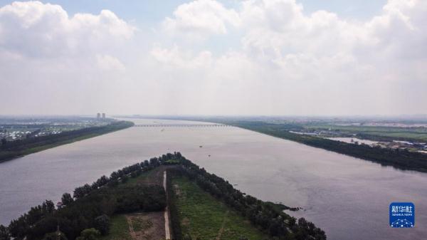 天津:独流减河进洪闸闸门全部开启 天津:独流减河进洪闸闸门全部开启