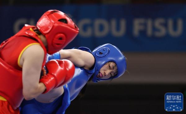 成都大运会丨武术:中国选手散打项目夺得四金 成都大运会丨武术:中国选手散打项目夺得四金
