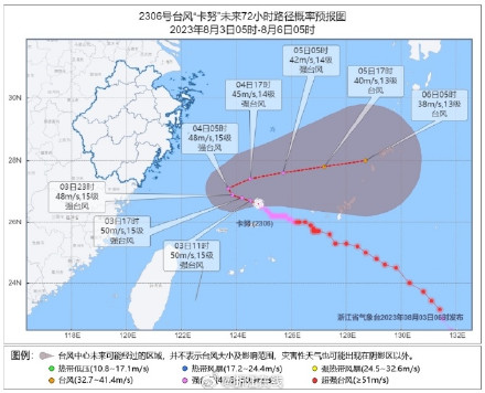 台风卡努已进入24小时警戒线