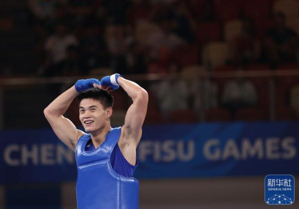 成都大运会丨武术:中国选手散打项目夺得四金 成都大运会丨武术:中国选手散打项目夺得四金