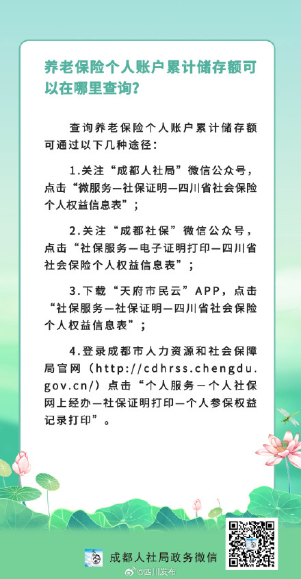 养老保险个人账户累计储存额可以在哪里查询？