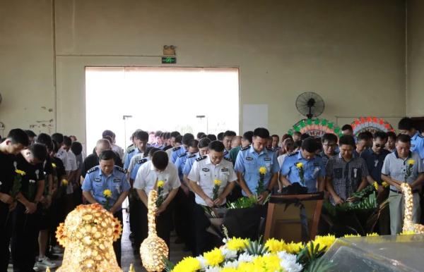 沉痛送别战友王瑞聪同志，一路走好！