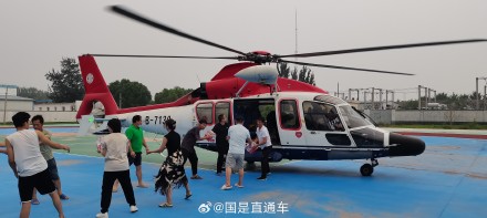 中国海油紧急调派直升机驰援涿州，已成功营救49人