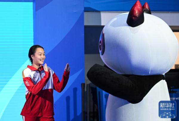 成都大运会 | 女子双人3米板:陈佳/杨睿琳夺冠 成都大运会 | 女子双人3米板:陈佳/杨睿琳夺冠