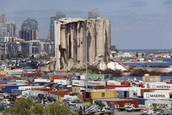 大爆炸三年后的贝鲁特港 大爆炸三年后的贝鲁特港