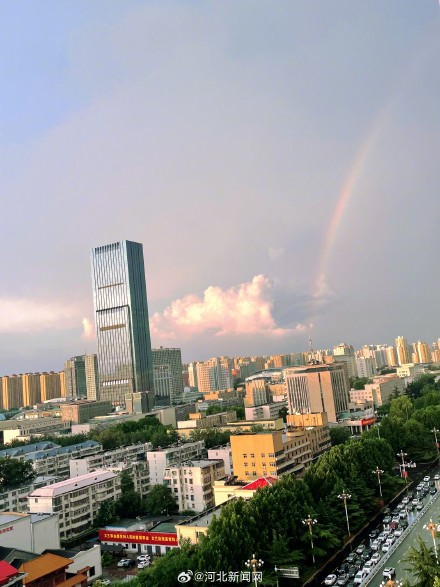 石家庄雨过见彩虹