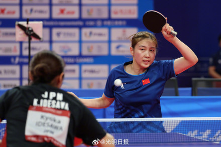钱天一夺得大运会乒乓球女单金牌