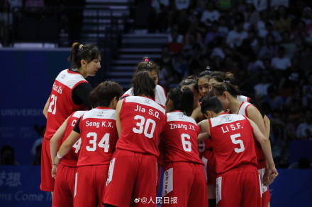 大运女篮中国队胜日本队夺冠