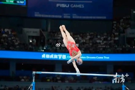 广东选手欧钰珊夺体操个人全能冠军