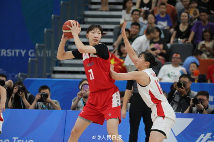 大运女篮中国队胜日本队夺冠