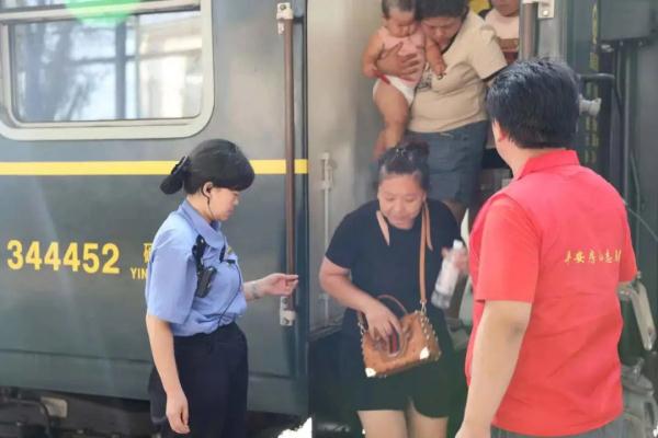 这个四等小站，来了一千多名旅客！