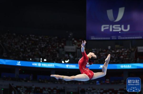 成都大运会 | 中国选手包揽体操女子个人全能冠亚军 成都大运会 | 中国选手包揽体操女子个人全能冠亚军