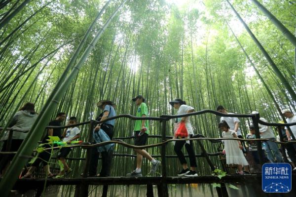 山东沂南：沂蒙小山村迎来暑期旅游热