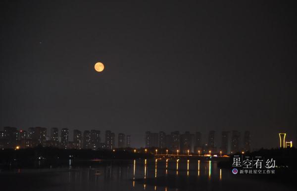 木星伴月8日扮靓天宇
