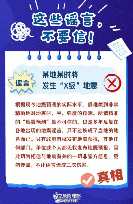周知!官方辟谣地震云 周知!官方辟谣地震云