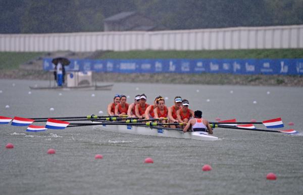 成都大运会|赛艇——女子八人单桨有舵手:中国队夺冠 成都大运会|赛艇——女子八人单桨有舵手:中国队夺冠