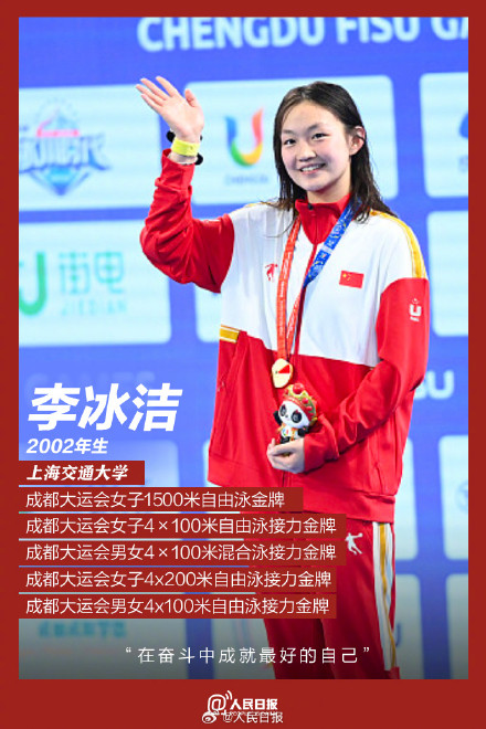 你认识他们了吗?大运赛场上自信的中国95后 你认识他们了吗?大运赛场上自信的中国95后