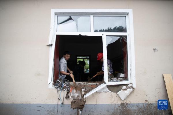 直击黑龙江省海林市长汀镇灾后现场