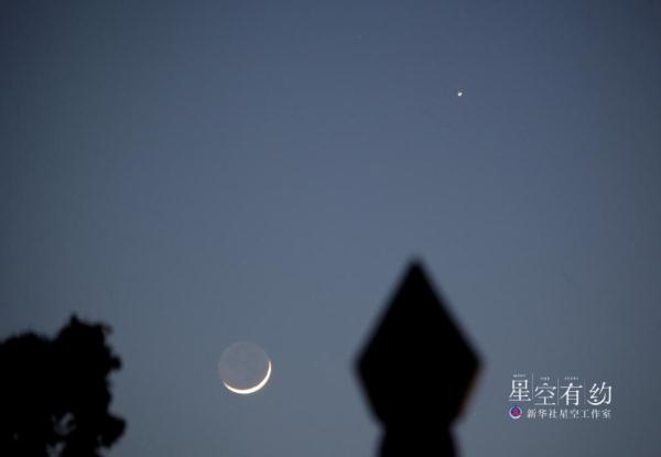 木星伴月8日扮靓天宇