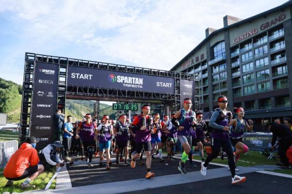 2023斯巴达勇士赛崇礼站近万人挑战七色双周末