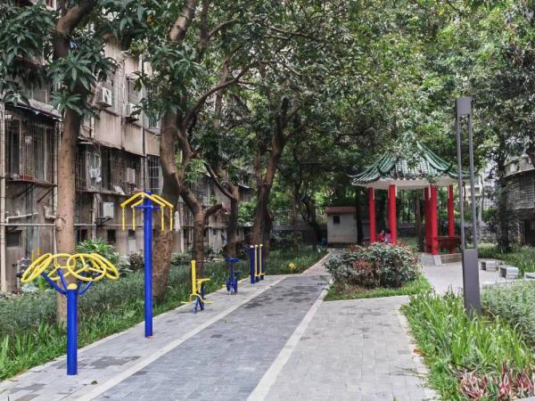 广州白云区19个老旧小区改造项目完工