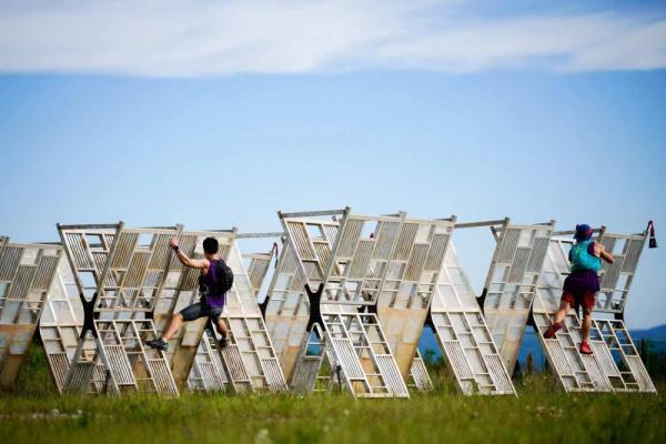 2023斯巴达勇士赛崇礼站近万人挑战七色双周末