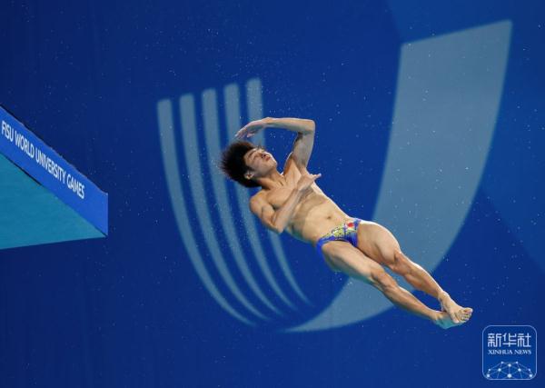 成都大运会 | 跳水:黄子淦、杨凌分获男子跳台冠亚军 成都大运会 | 跳水:黄子淦、杨凌分获男子跳台冠亚军