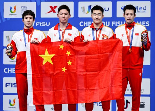 成都大运会丨中国羽毛球队收获4金
