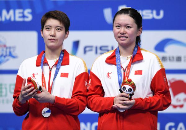 成都大运会丨中国羽毛球队收获4金