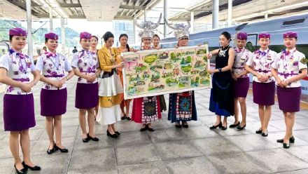 贵南高铁贵荔段开通运营,广州可经贵阳等站中转到荔波 贵南高铁贵荔段开通运营,广州可经贵阳等站中转到荔波