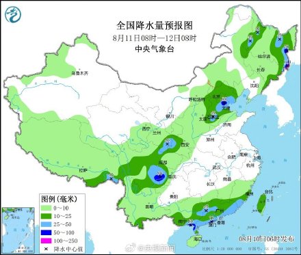 今起卡努将给东北带来强降雨