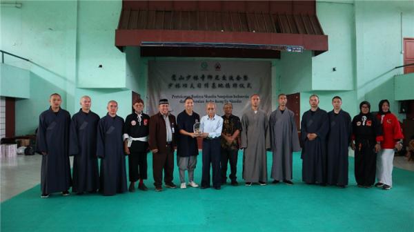 印尼阿拉扎大学孔子学院举行少林功夫传习基地揭牌仪式