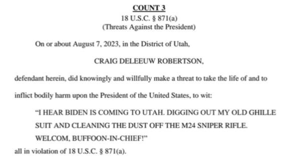 75岁的他涉嫌发帖威胁拜登，被FBI上门枪杀