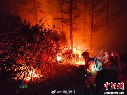 内蒙古北部林区发生多起森林火灾