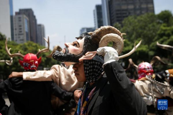 墨西哥举行活动庆祝世界土著人民国际日 墨西哥举行活动庆祝世界土著人民国际日