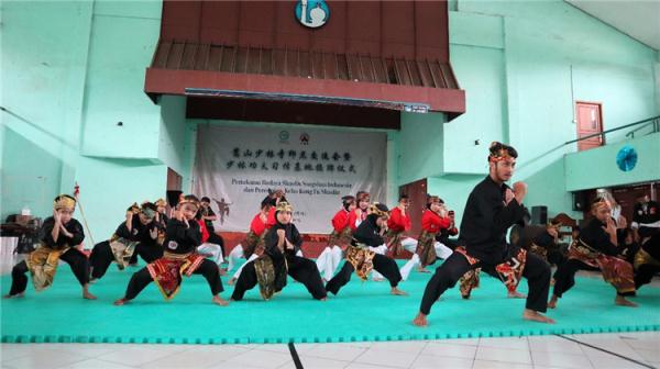 印尼阿拉扎大学孔子学院举行少林功夫传习基地揭牌仪式