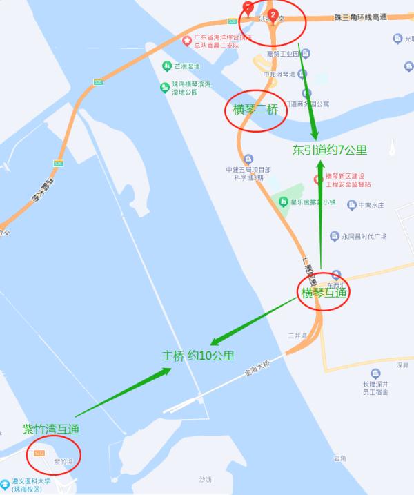 金湾⇌横琴，10分钟！