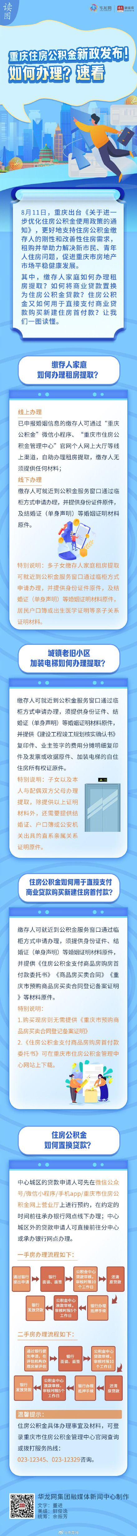 重庆住房公积金新政发布！如何办理？速看