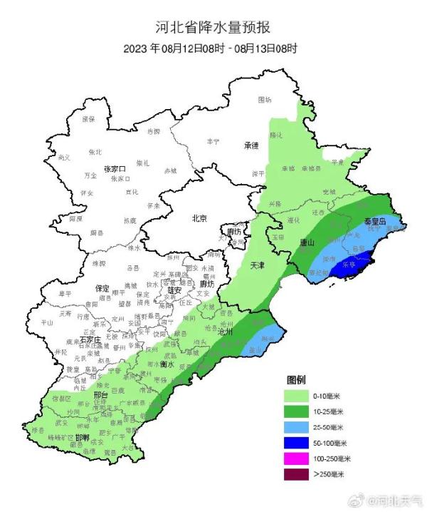 中雨到大雨+暴雨！河北一地发布洪水预警